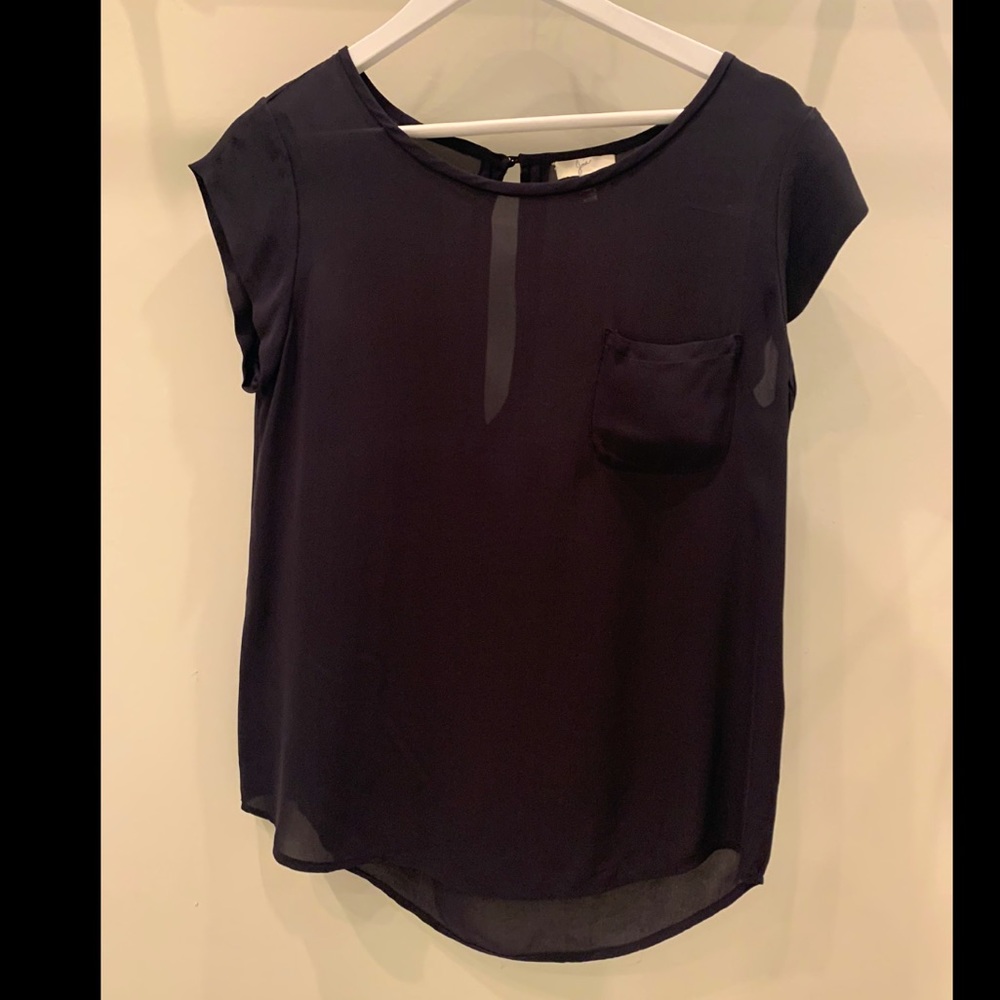 Joie sheer top